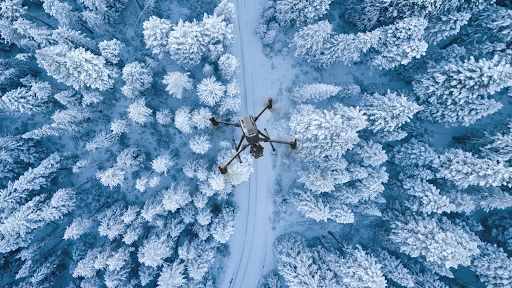 surveillance par drone de zone à risque