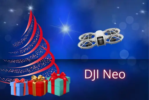 DJI Neo drone sous le sapin noel 2024